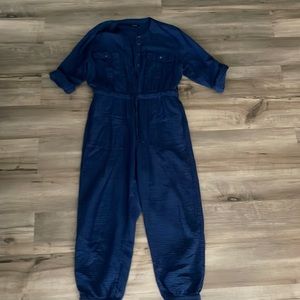Madewell linen jumpsuit size 14